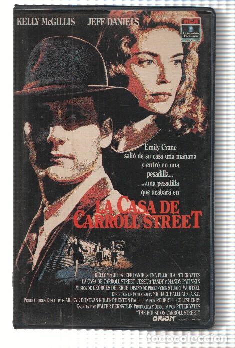 Cinema: VHS-Cine: LA CASA DE CARROLL STREET - Kelly McGillis, Jeff Daniels - Peter Yates