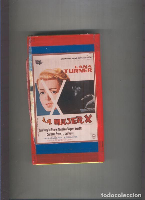 Cinema: Video VHS: La mujer X con Lana Turner y Ricardo Montalban - Varios