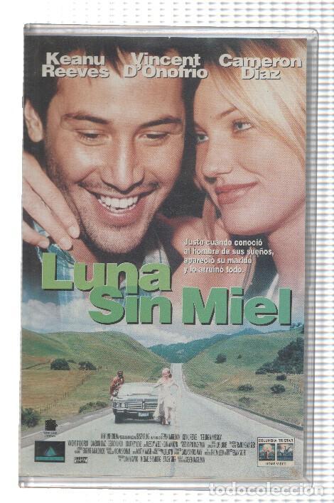 Cinema: VHS-Cine: LUNA SIN MIEL - Keanu reeves, Cameron Diaz (Columbia 1996) - Steven Baigelman