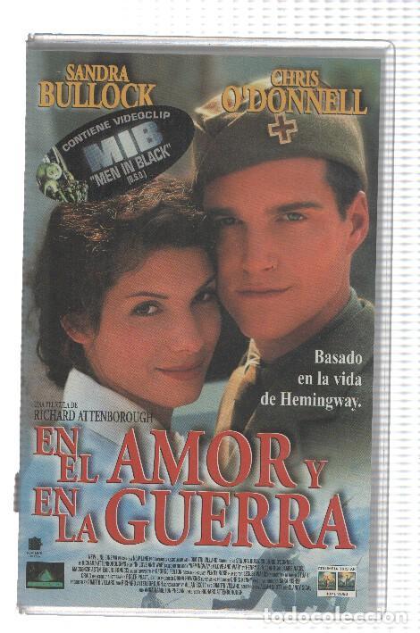 Kino: VHS-Cine: EN EL AMOR Y EN LA GUERRA - Sandra Bullock, Chirs O'Donnell (Columbia 1997) - Richard Att