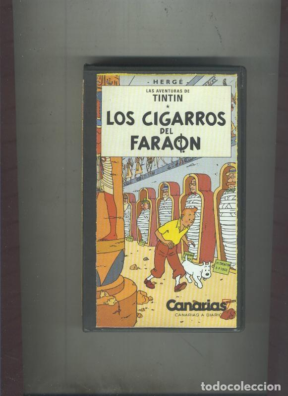 Cine: Video VHS: Tintin: Los cigarros del faraon - Varios