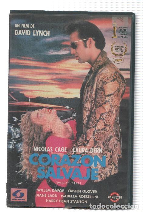 Cine: VHS-Cine: CORAZON SALVAJE - Nicholas Cage, Laura Dern (Lauren 1991) - David Lynch