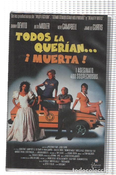 Kino: VHS-Cine: TODOS LA QUERIAN MUERTA - Danny DeVito, Bette Midler (Filmax 2001) - Nick G&oacute;mez