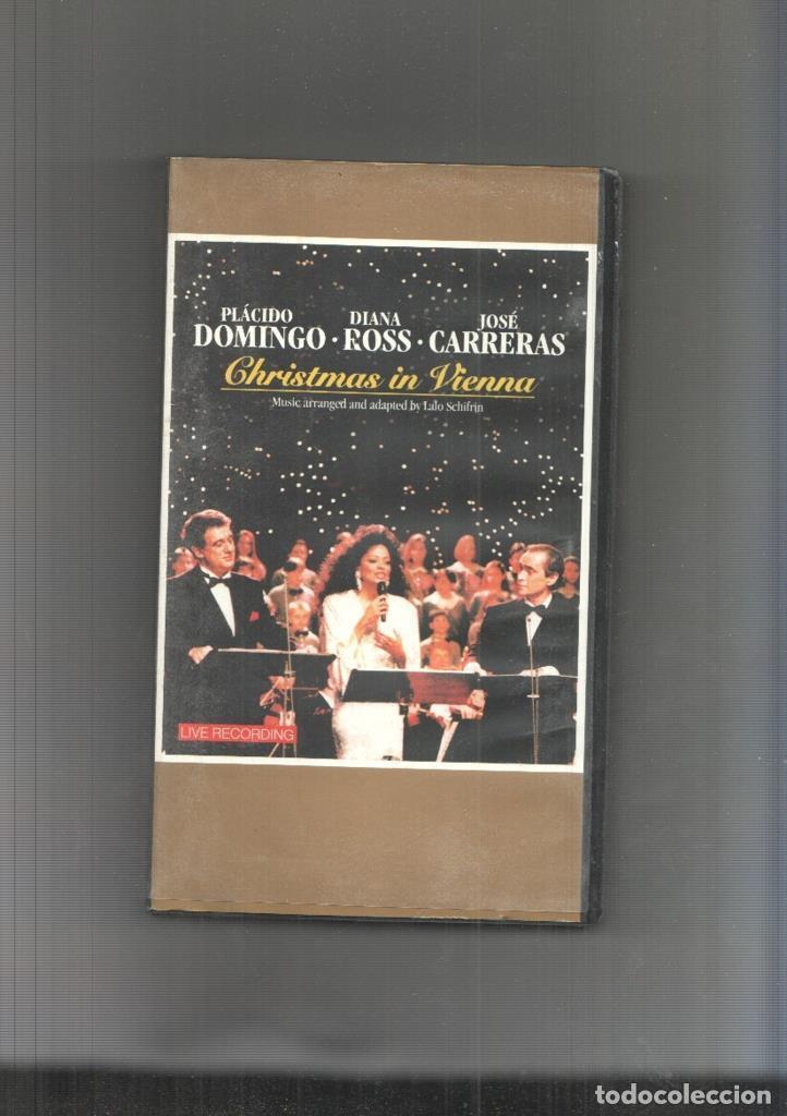 Cin&eacute;ma: Video VHS: Christmas in Vienna - Placido Domingo