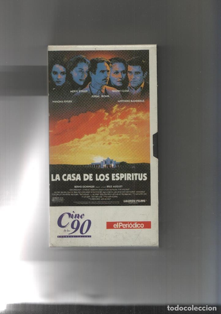 Cinema: Video VHS: LA CASA DE LOS ESPIRITUS - Jeremy Irons - Bille August