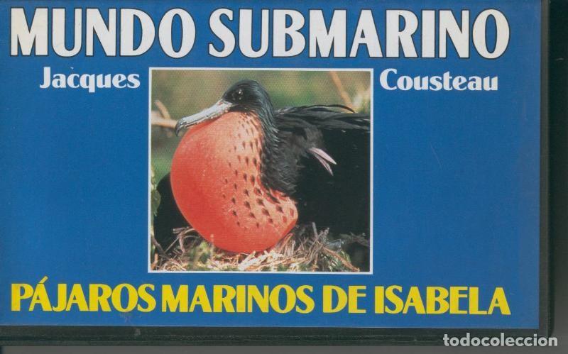 Cine: Video VHS: Jacques Cousteau: Mundo Submarino numero 33: Pajaros marinos de Isabela - Varios