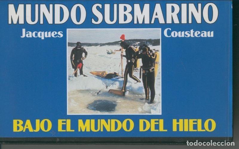 Cinema: Video VHS: Jacques Cousteau: Mundo Submarino numero 27: Bajo el mundo del hielo - Varios