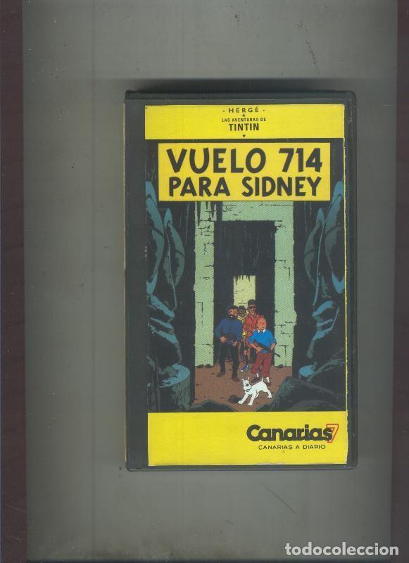 Cine: Video VHS: Tintin: Vuelo 714 para Sidney - Varios
