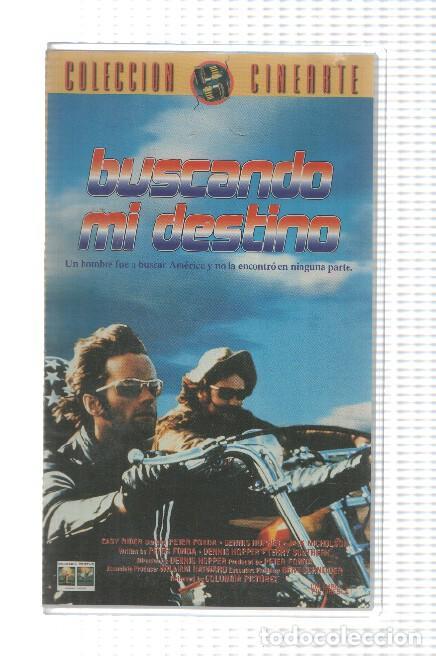 Kino: VHS pelicula: Buscand mi destino, coleccion Cinearte. Dirigida por Dennis Hopper con Peter Fonda, Ja