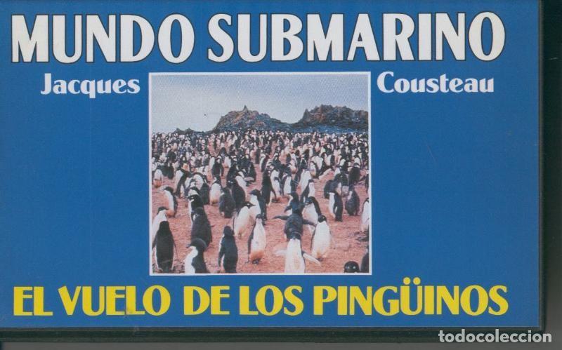 Cine: Video VHS: Jacques Cousteau: Mundo Submarino numero 26: El vuelo de los pinguinos - Varios