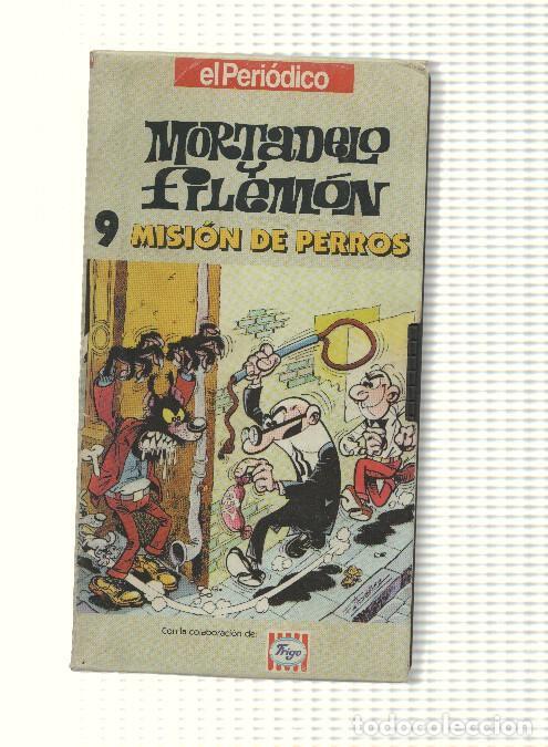 Cinema: VHS, El Periodico num 09: Mortadelo y Filemon - Mision de perros. Con la colaboracion de Frigo