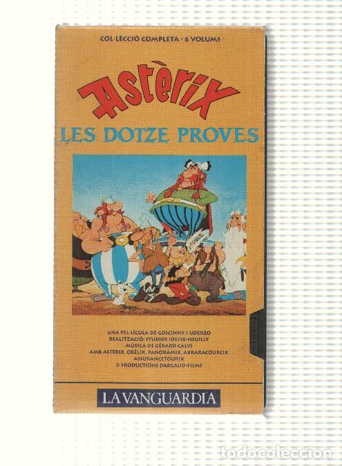 Cinema: VHS La Vanguardia: num 1, Asterix. Les dotze proves. IVS