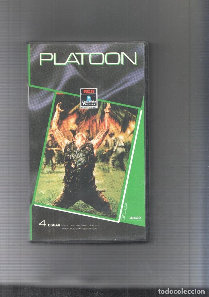 Cin&eacute;ma: Video VHS: Platoon - Oliver Stone