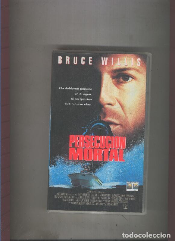 Cine: Video VHS: Persecucion mortal con Bruce Willis - Varios