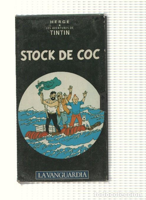 Cine: Tintin: VHS La Vanguardia: num 08 - Les Aventures de Tintin. Stock de coc. Herge