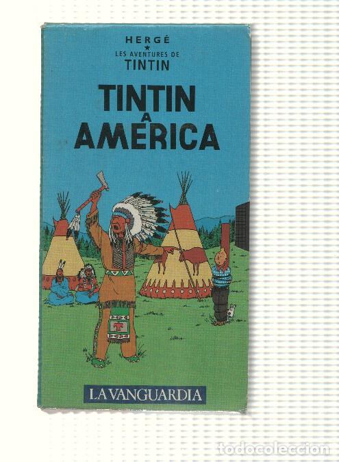 Cine: VHS La Vanguardia: num 20 - Les Aventures de Tintin. Tintin a America. Herge