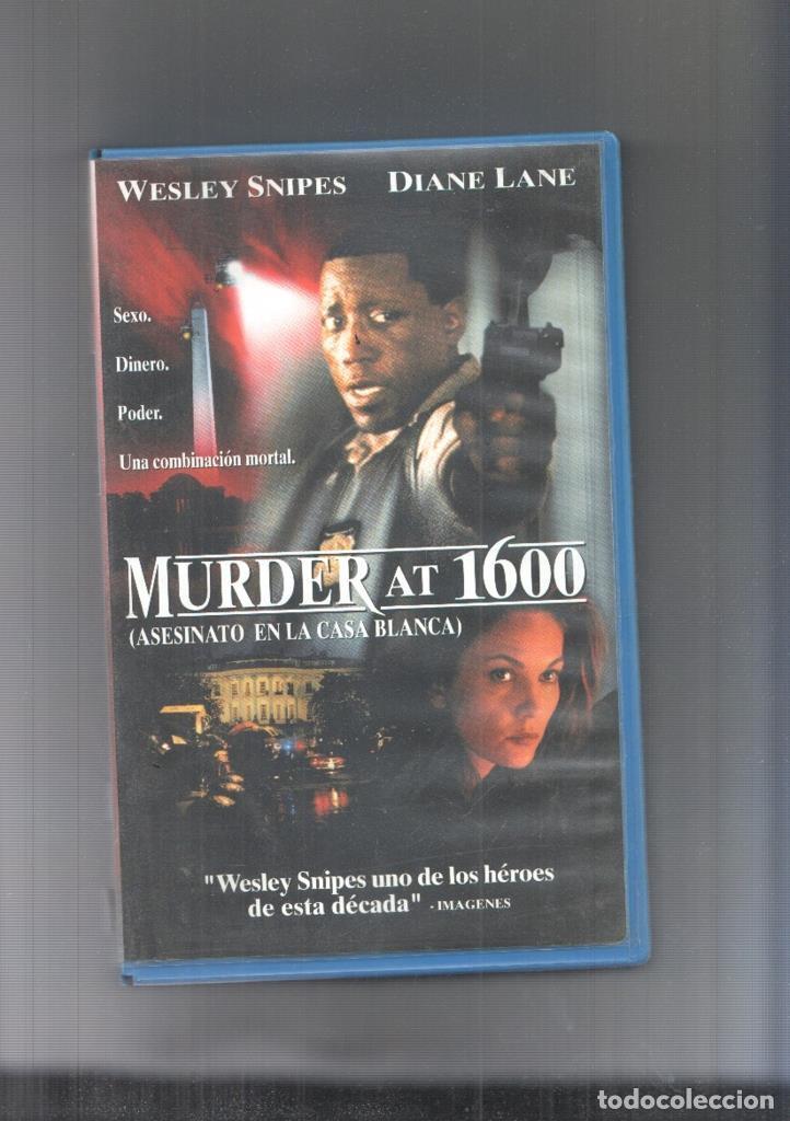 Cine: Video VHS: Murder at 1600 - Regency Enterprises