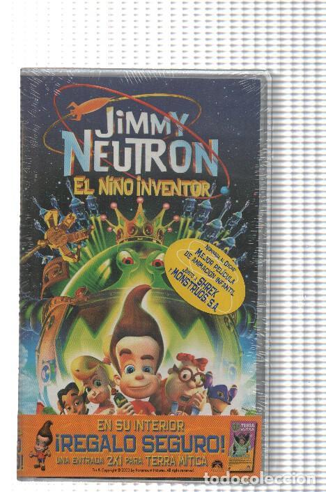 Cinema: VHS-Cine: JIMMY NEUTRON, El Ni&ntilde;o Inventor (Paramount 2003) - John A.Davis