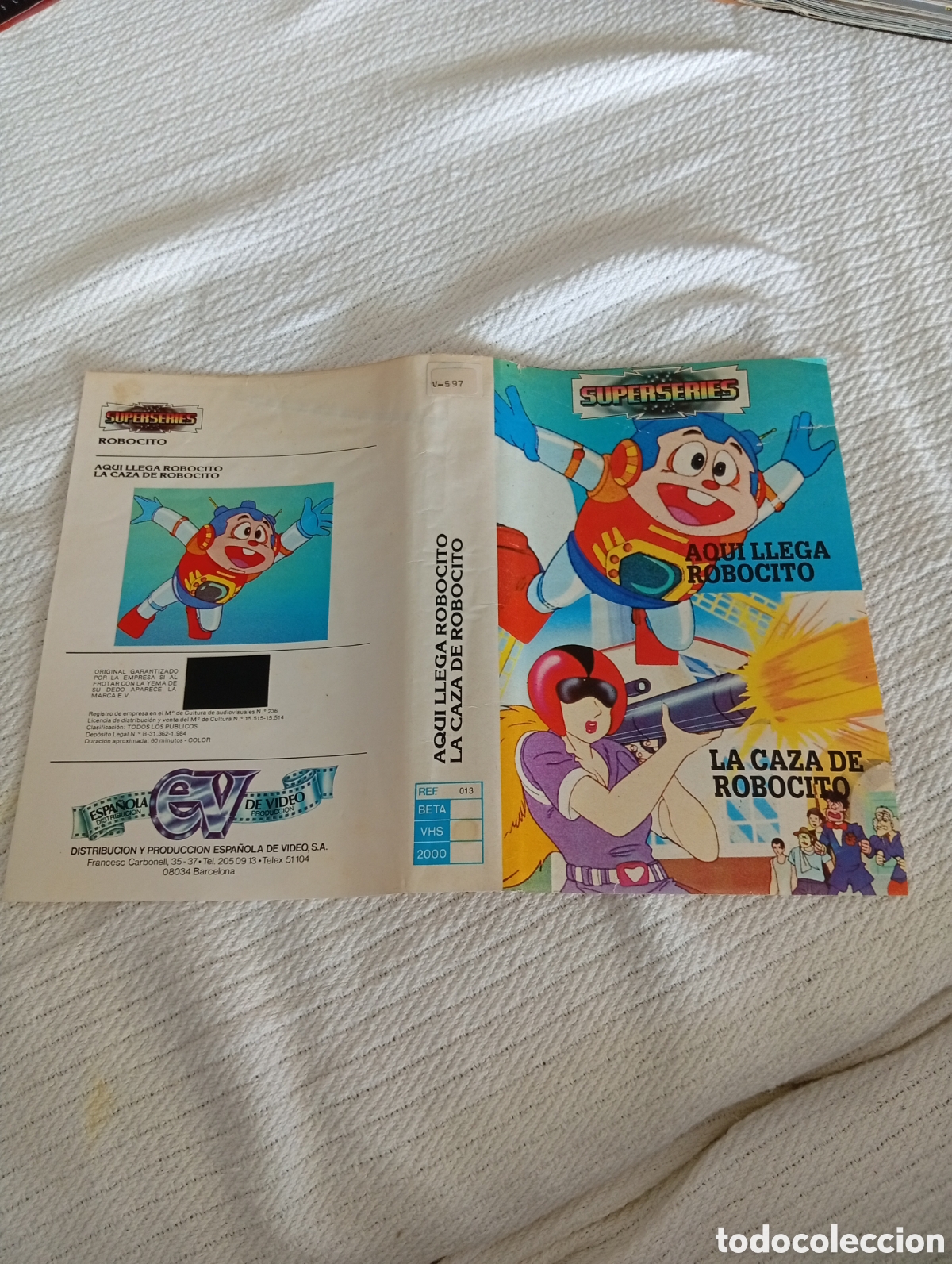 Cine: Superseries vhs (solo car&aacute;tula)