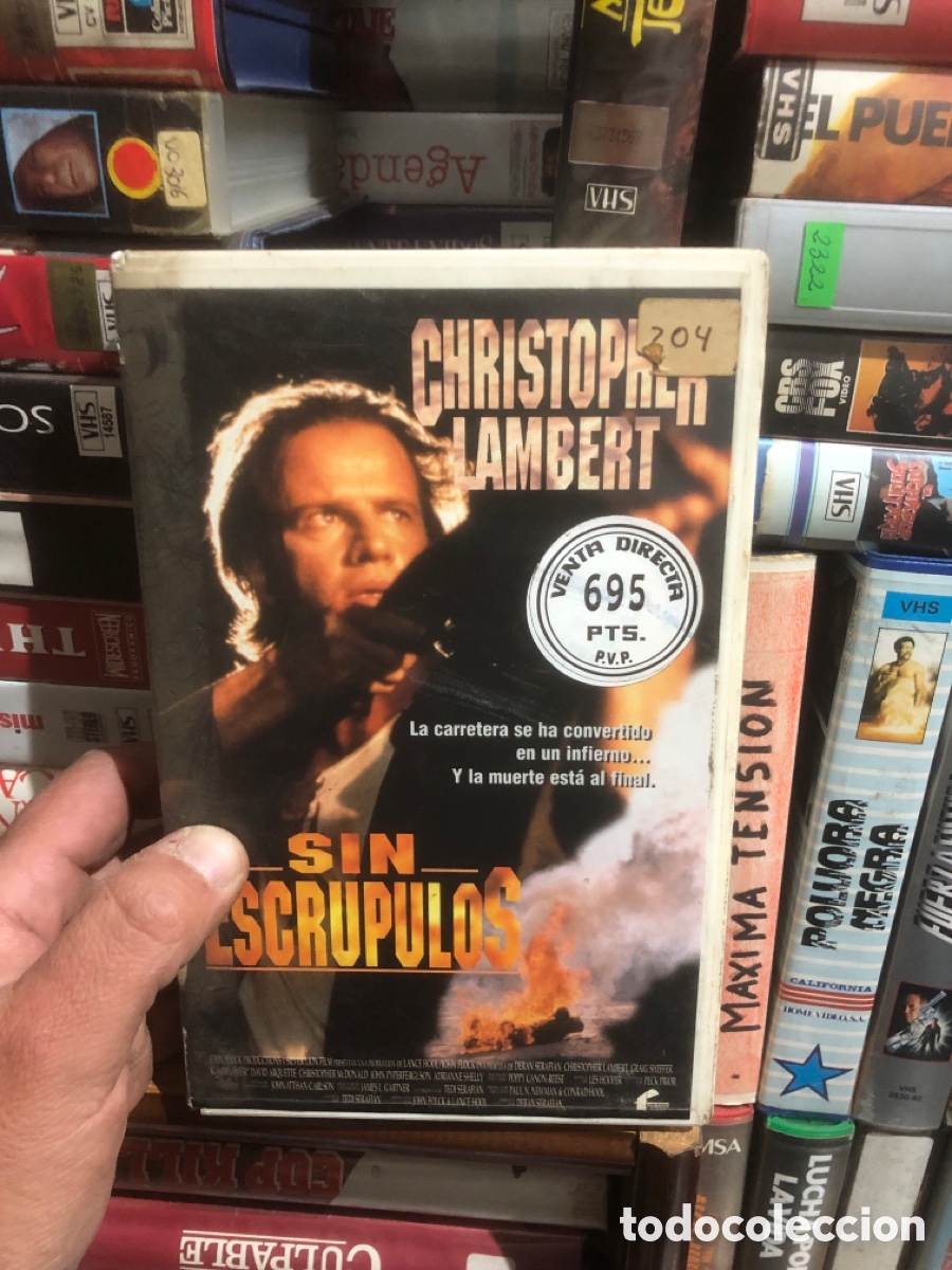 Cine: VHS V&Iacute;DEO CLUB SIN ESCR&Uacute;PULOS