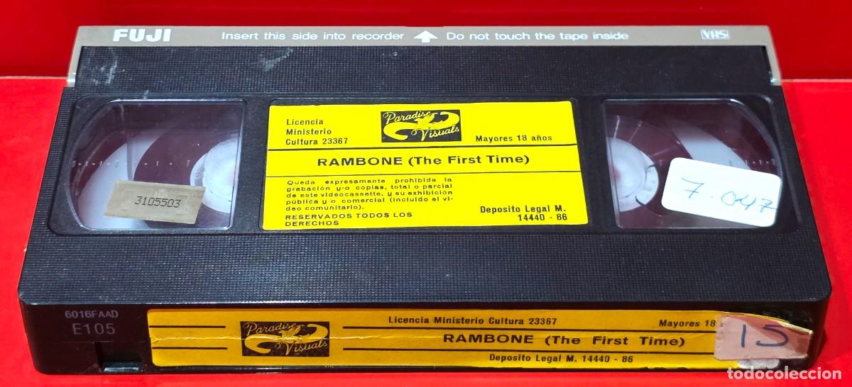 Cine: RAMBONE THE FIRST TIME - SOLO CINTA - Foto 1