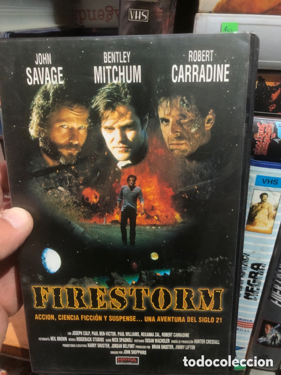 Cine: VHS V&Iacute;DEO CLUB FIRESTORM