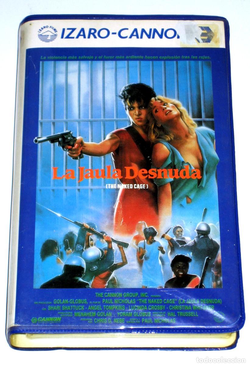 Cin&eacute;ma: La Jaula Desnuda (1986) - Nicholas Thomas Shari Shattuck Angel Tompkins VHS