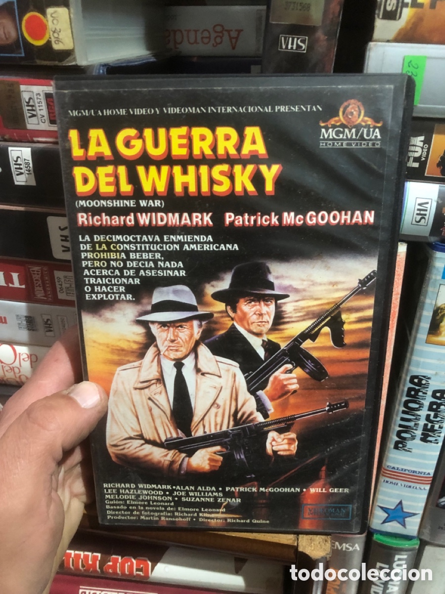 Cine: VHS V&Iacute;DEO CLUB LA GUERRA DEL WHISKY
