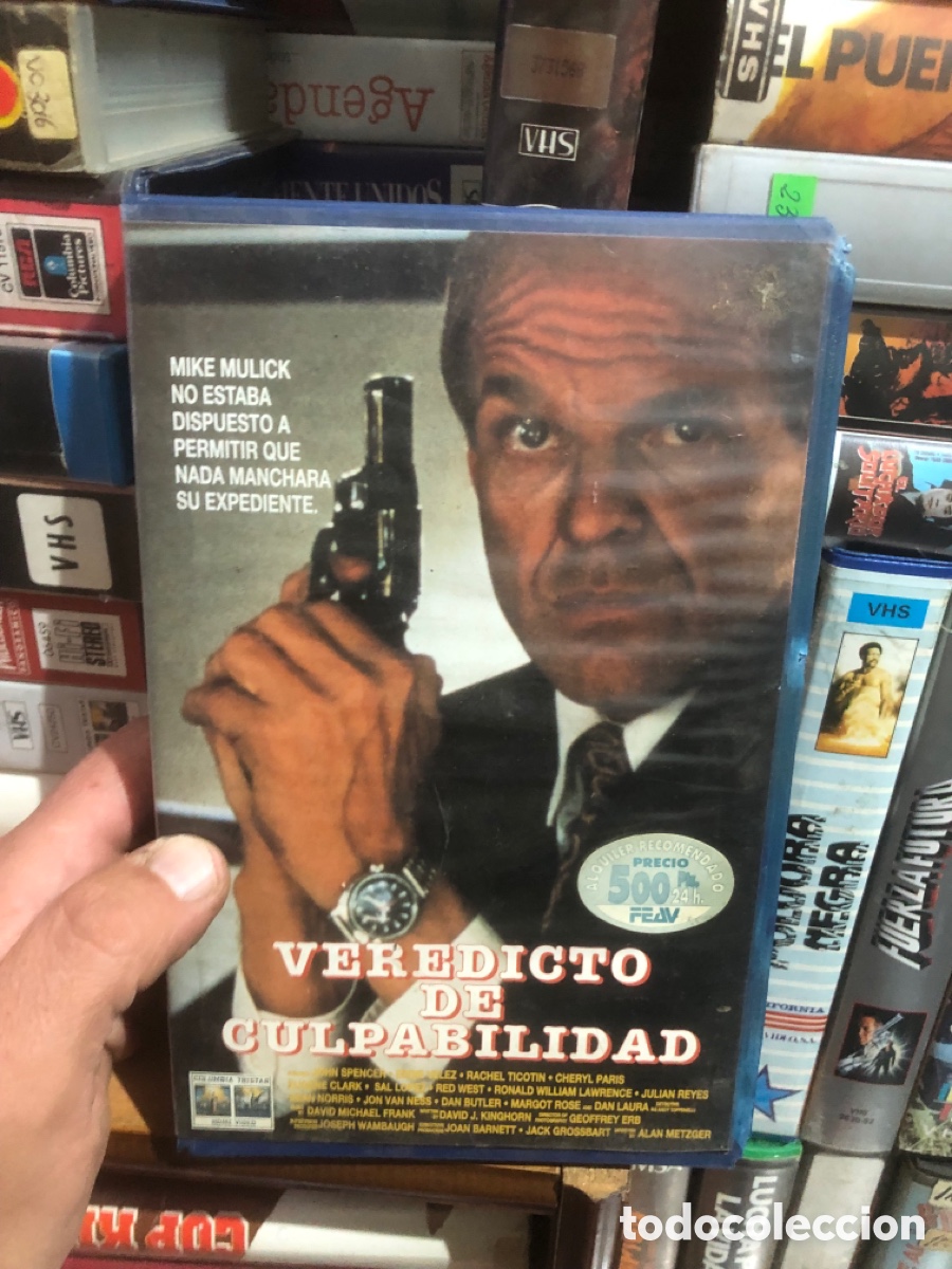 Cine: VHS V&Iacute;DEO CLUB VEREDICTO DE CULPABILIDAD