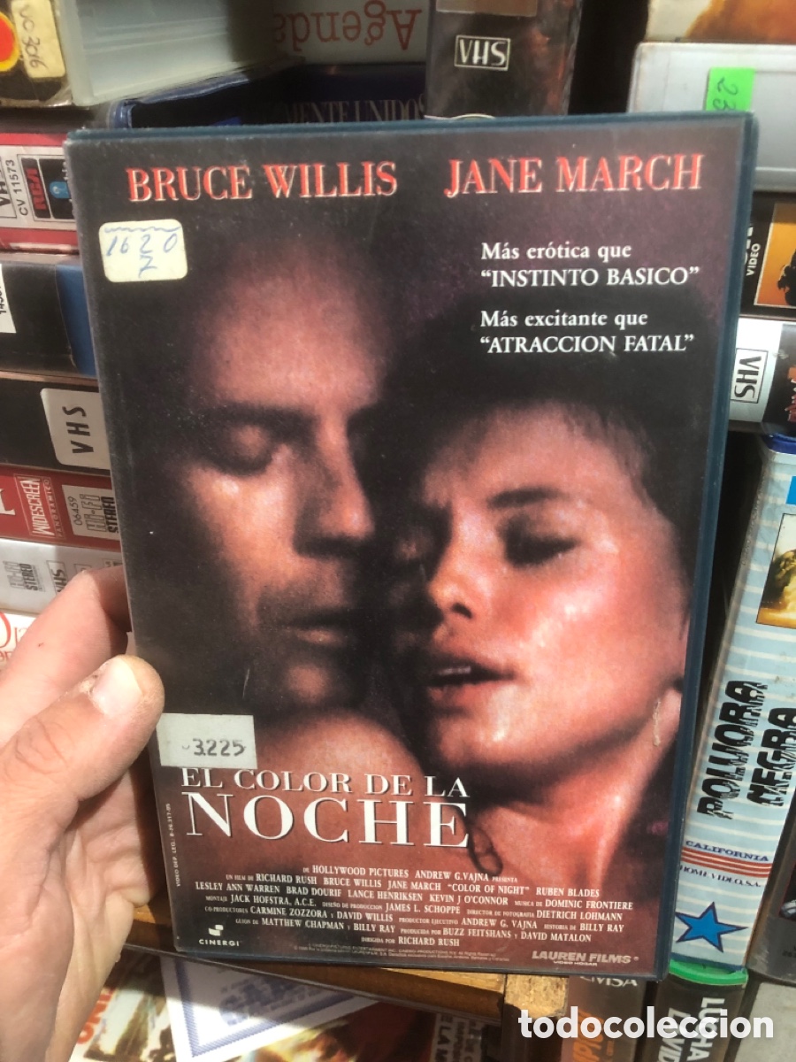 Cine: VHS V&Iacute;DEO CLUB EL COLOR DE LA NOCHE