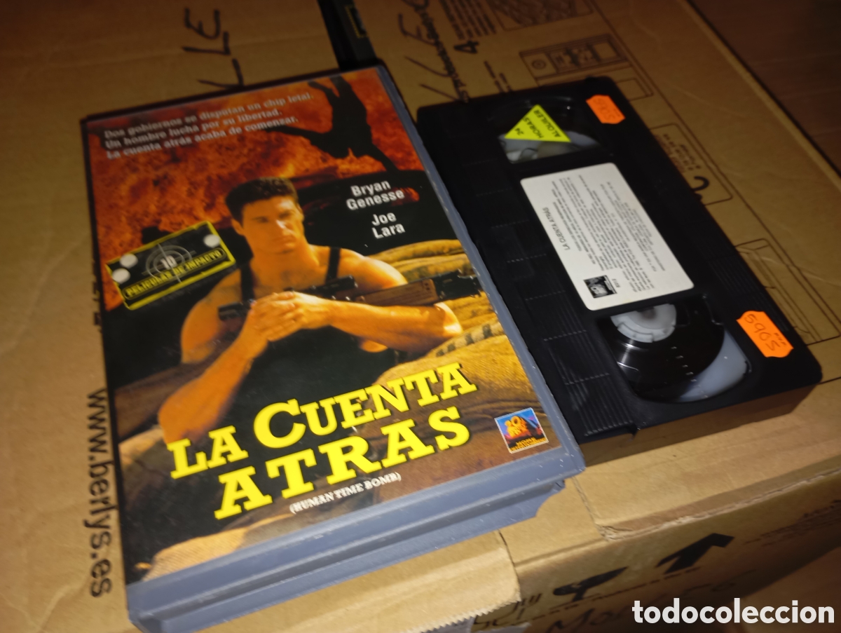 Cinema: LA CUENTA ATRAS- VHS- MARK ROPER - BRYAN GENESSE , JOE LARA - FOX 1995 descatalogada