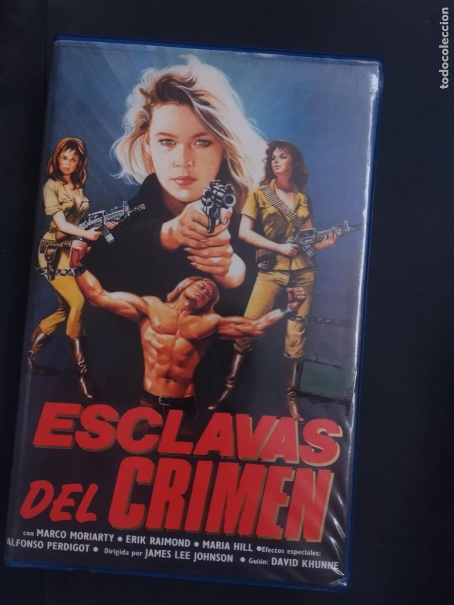 Cine: VHS ESCLAVAS DEL CRIMEN - JESUS FRANCO