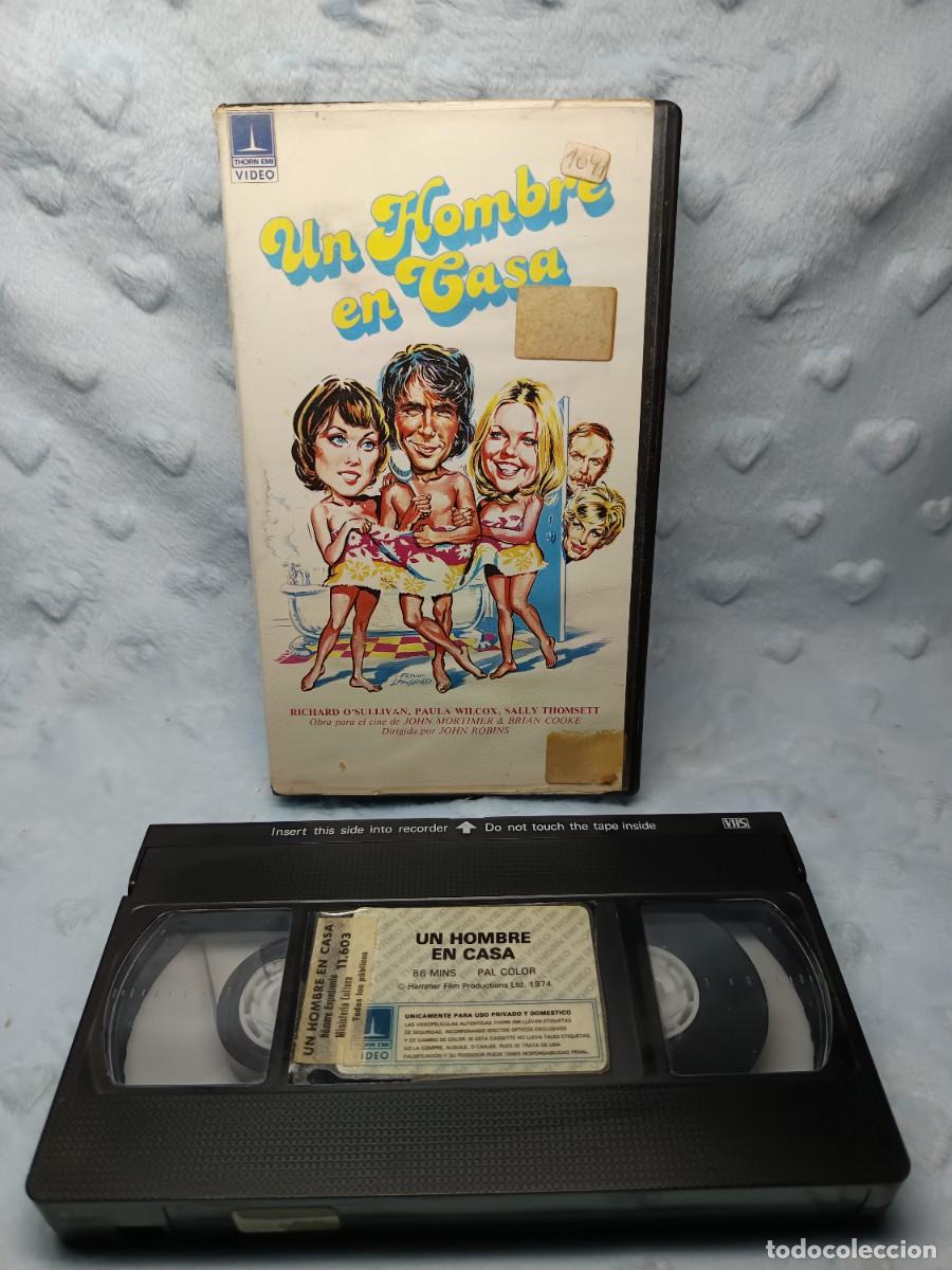 Cine: UN HOMBRE EN CASA &bull; RICHARD O'SULLIVAN, PAULA WILCOX &bull; JOHN ROBINS &bull; VHS