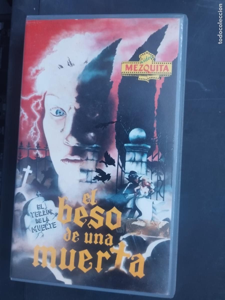 Cine: VHS El beso de una muerta - Peter Lee Lawrence - Silvia Dionisio
