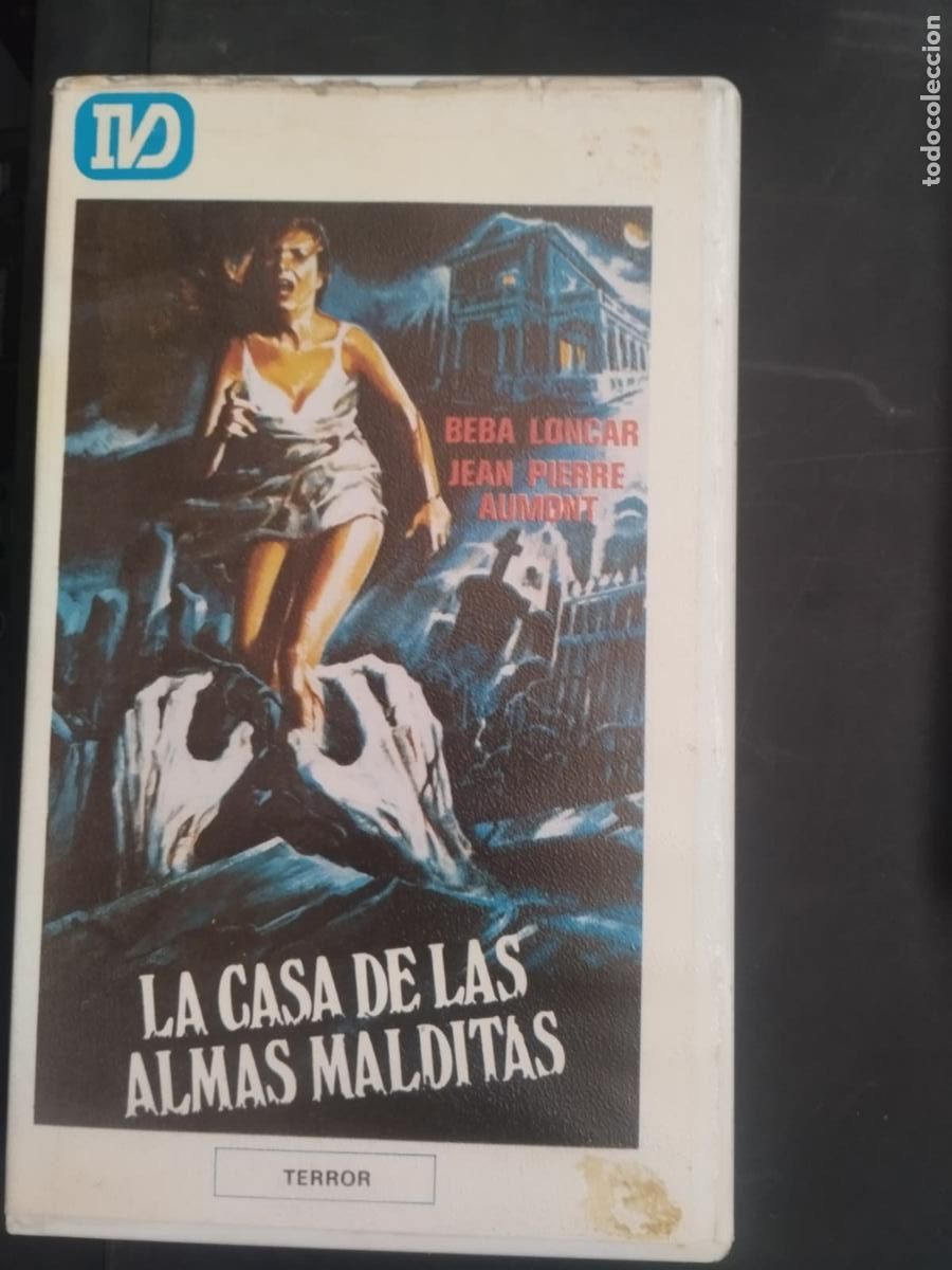 Cine: VHS LA CASA DE LAS ALMAS MALDITAS - CARLO AUSINO