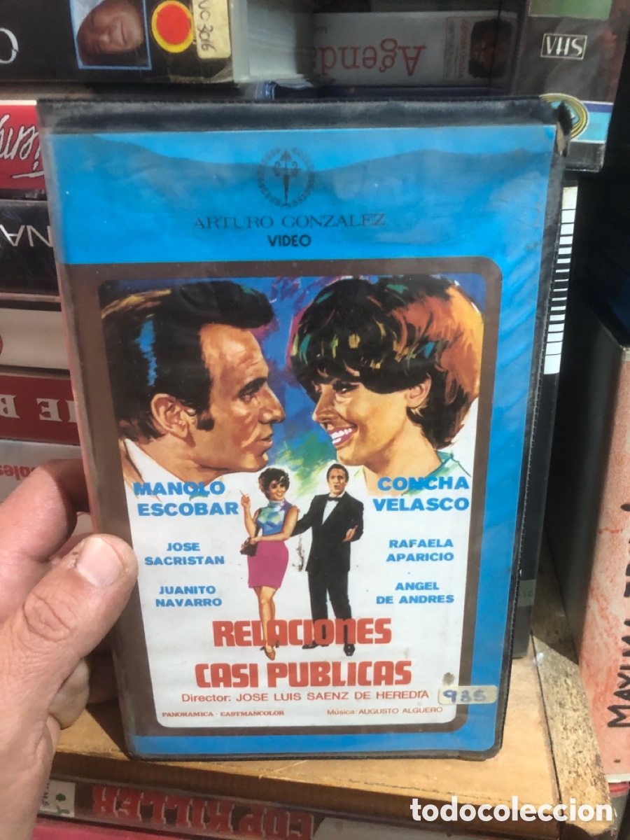 Cine: VHS V&Iacute;DEO CLUB RELACIONES CASI P&Uacute;BLICAS