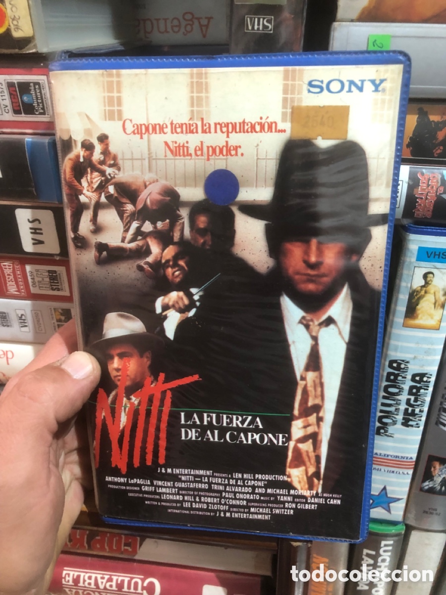 Cine: VHS V&Iacute;DEO CLUB NITTI LA FUERZA DE AL CAPONE