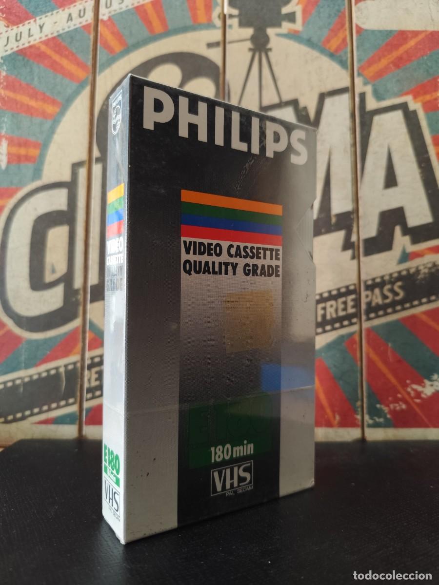 Cine: Cinta VHS Philips E 180 &rdquo;Nueva Precintada&rdquo;