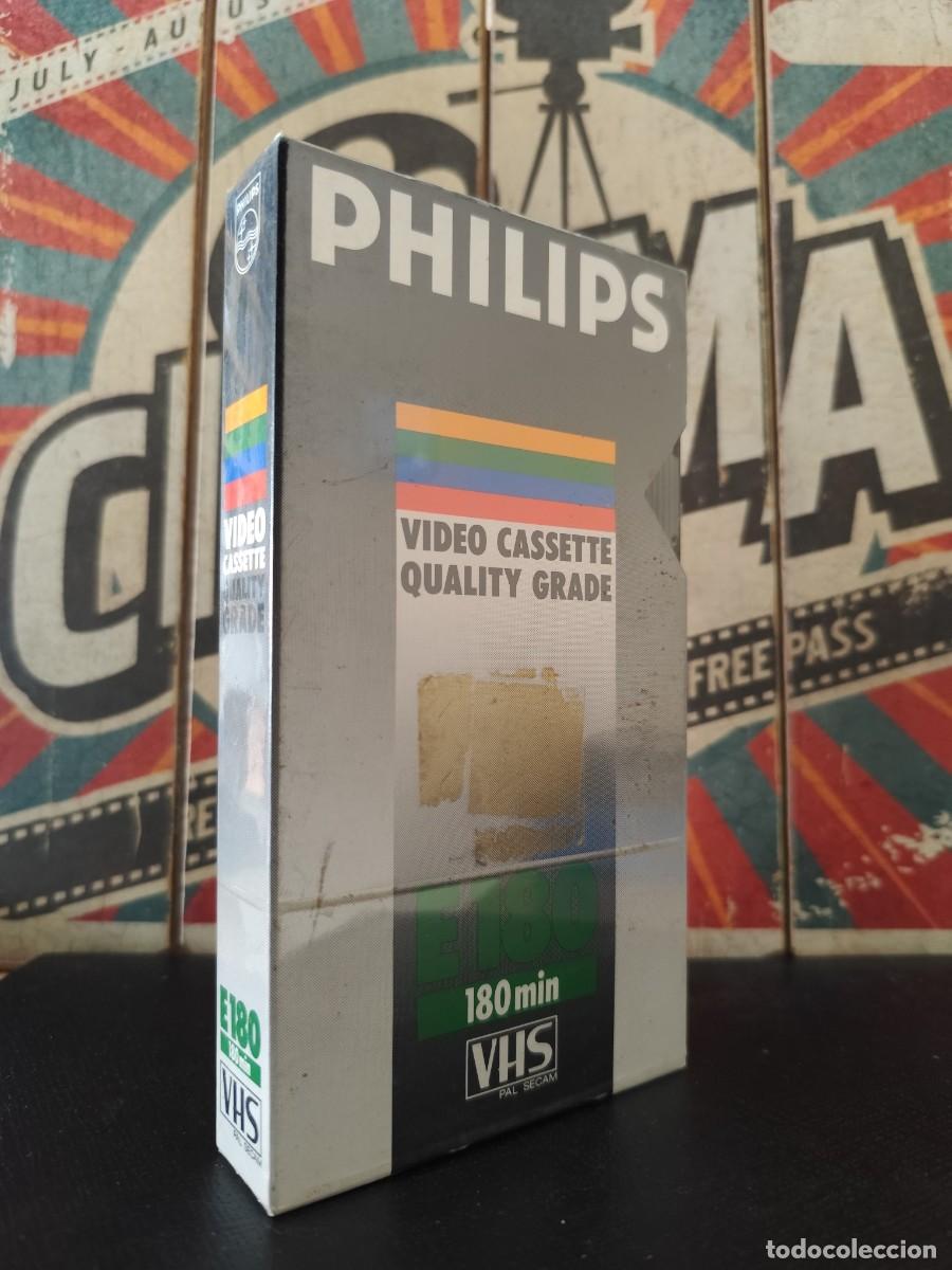 Cine: Cinta VHS Philips E 180 &rdquo;Nueva Precintada&rdquo;