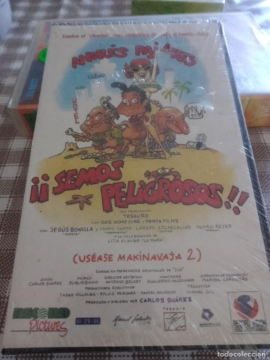 Cine: Semos peligrosos vhs nueva sin estrenar precintado