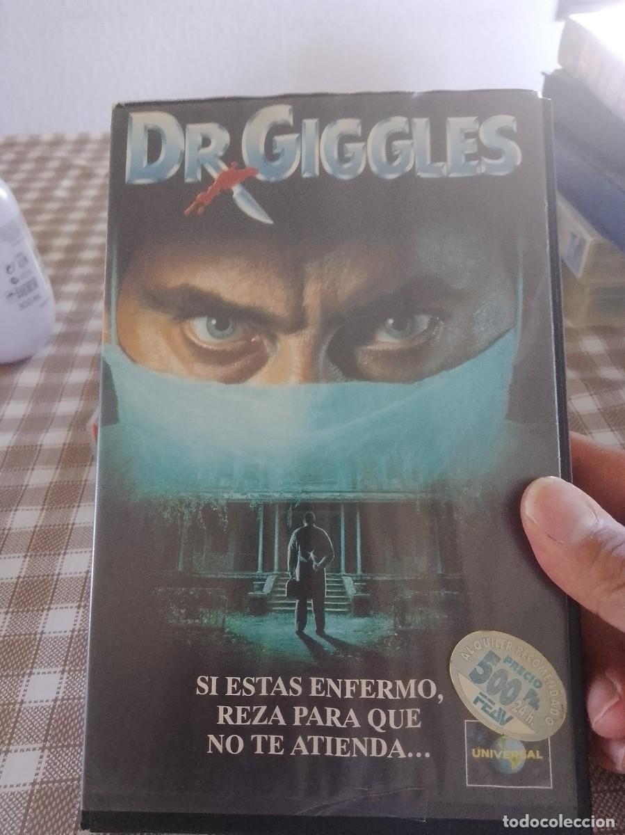 Cine: Dr giggles vhs caja grande rrareza