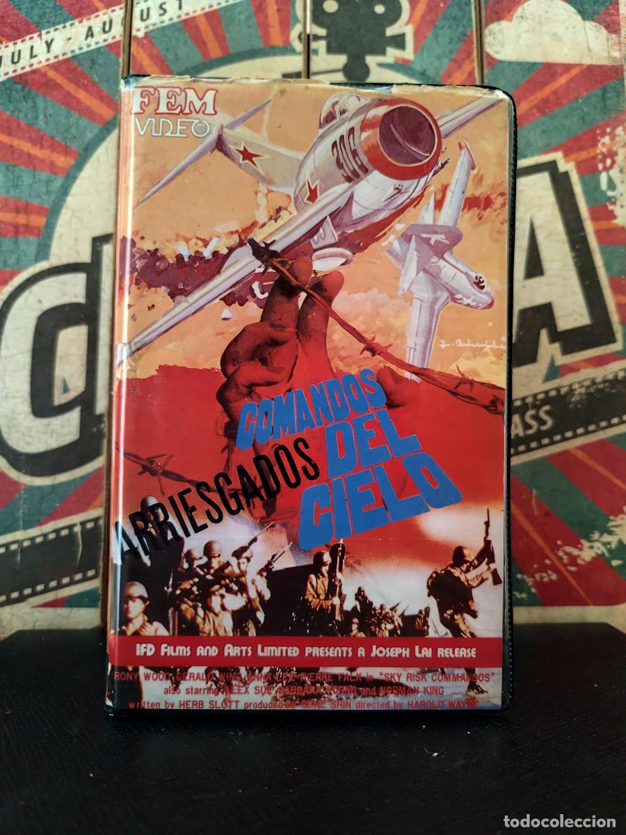 Cine: BF 10 VHS CG Comandos del cielo - Rony Woody, Gerald Wing