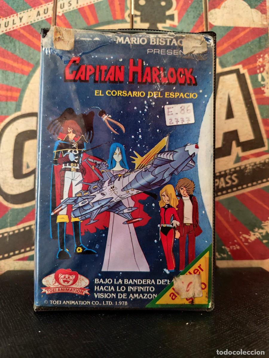 Cine: BF 10 VHS CG Capit&aacute;n Harlock El corsario del espacio