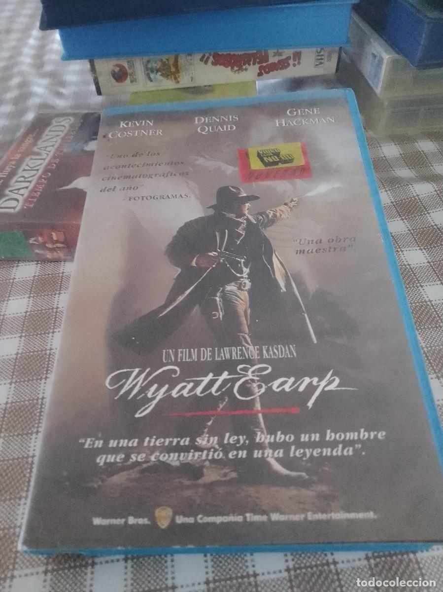 Cine: Wyatt earp vhs caja grande 1 edici&oacute;n