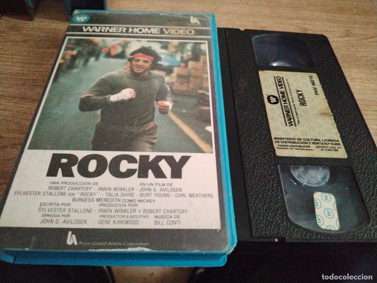 Cine: VHS - ROCKY 1 EDICION - 9