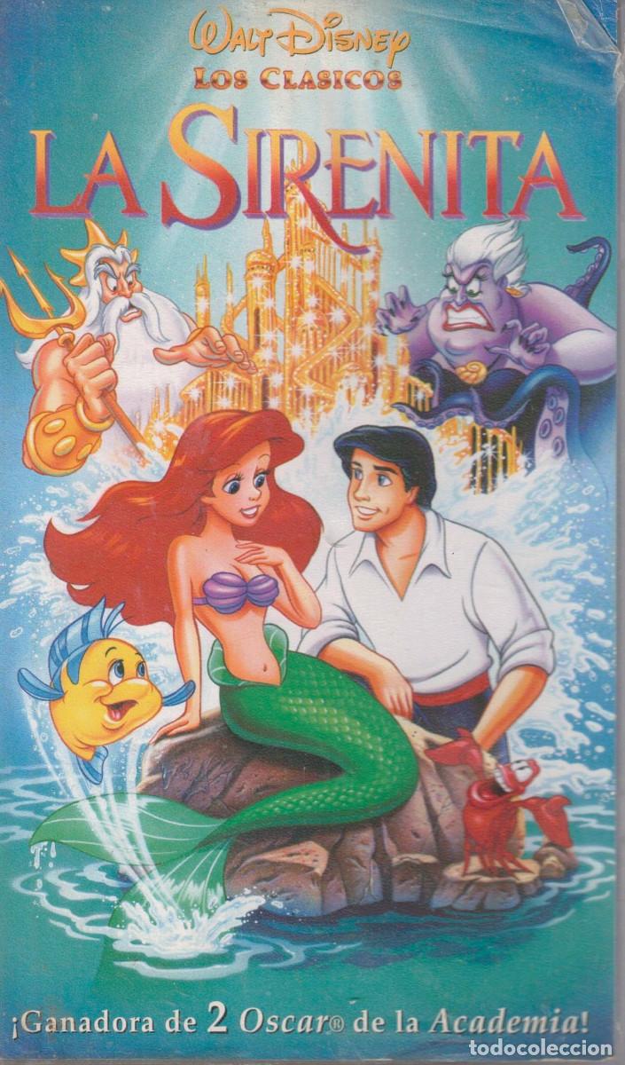 Cine: VHS - LA SIRENITA - WALT DISNEY - LOS CL&Aacute;SICOS