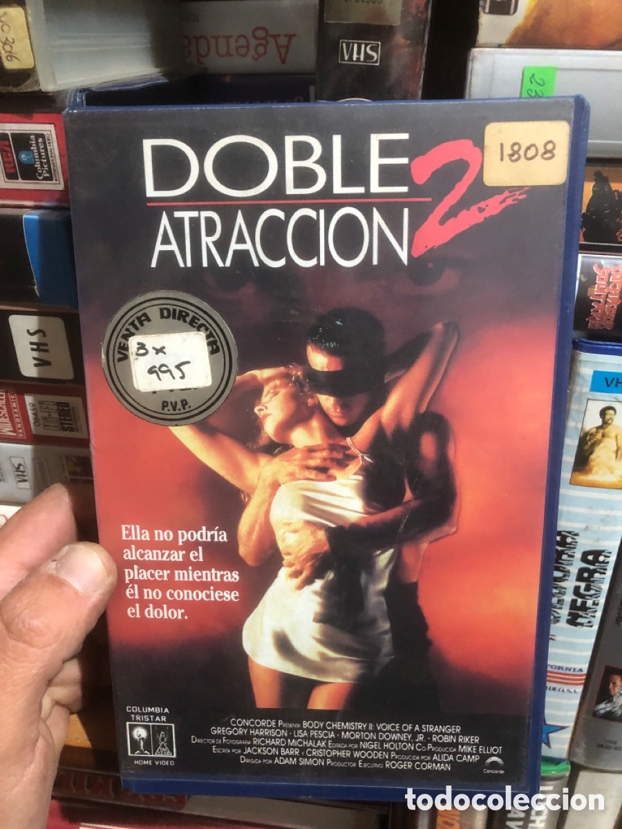 Cine: VHS V&Iacute;DEO CLUB DOBLE ATRACCI&Oacute;N 2