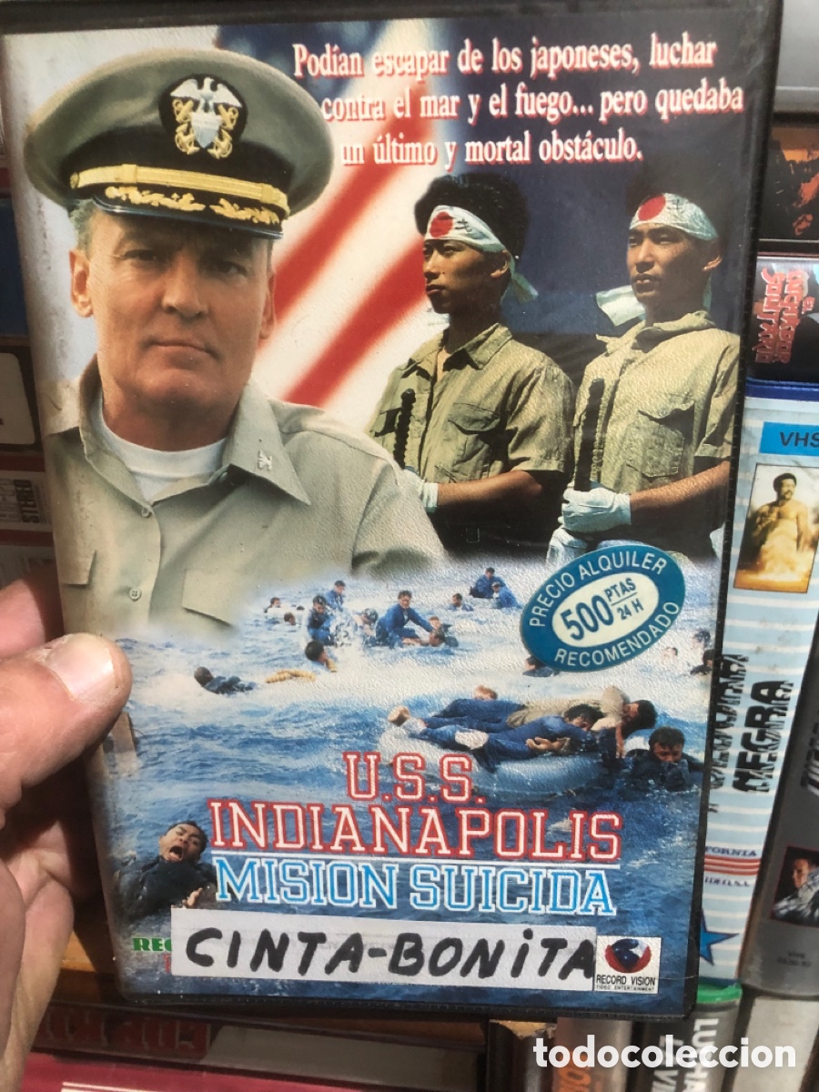 Cine: VHS V&Iacute;DEO CLUB USS INDIAN&Aacute;POLIS