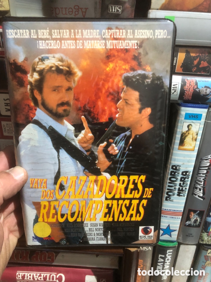 Cine: VHS V&Iacute;DEO CLUB VAYA DOS CAZADORES DE RECOMPENSAS