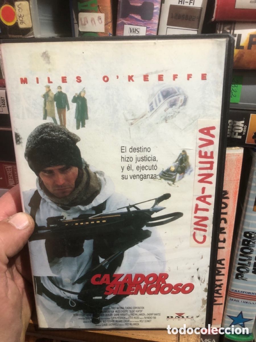 Cine: VHS V&Iacute;DEO CLUB CAZADOR SILENCIOSO